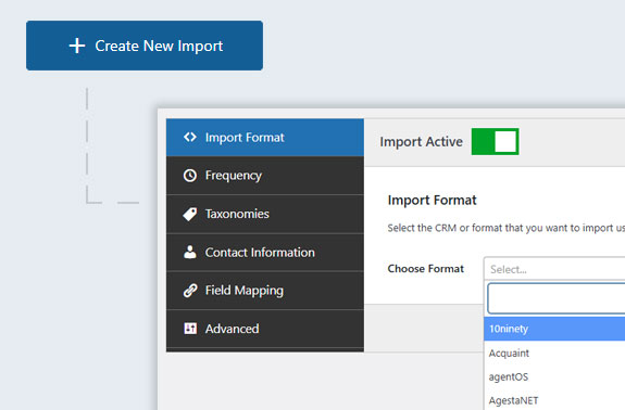 Automated property imports